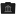Black Grey Library Icon 16x16 png